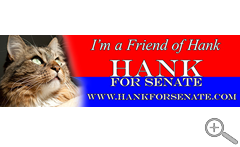 Friends Of Hank Bumper Sticker
