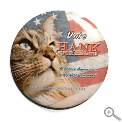 Vote Hank Campaign Button